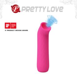 Pretty Love Ford Vibrator Pink suction