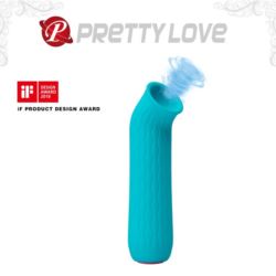 Pretty Love Ford Vibrator Blue suction
