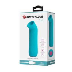 Pretty Love Ford Vibrator Blue suction