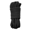 Fetish bondage rope black