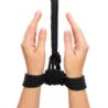 Fetish bondage rope black