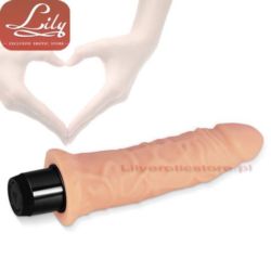 Real Feel Cyberskin Vibrator Flash 8.5"