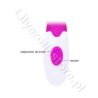 Andre - Silicone Vibrator ruchoma wypustka