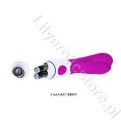 Andre - Silicone Vibrator ruchoma wypustka