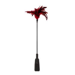  Gp Feather Crop Black/Red -6768
