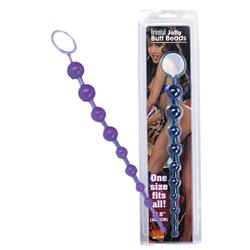 Oriental Jelly Butt Beads 10.5 purple-641