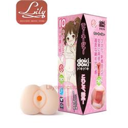 10 Pink DokiDoki Love Skin Masturbator   -8655
