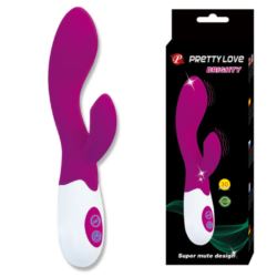 Silicone Vibrator Brighty - Purple