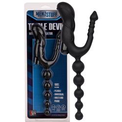 Triple Devil  black Vibrating Buttplug-934