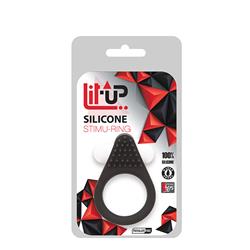 Opaska Lit-Up Silicone Stimu Ring 1 Black-4382