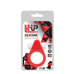 Opaska Lit-Up Silicone Stimu Ring 1 Red-4390