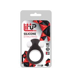 Opaska Lit-Up Silicone Stimu Ring 2 Black-4380