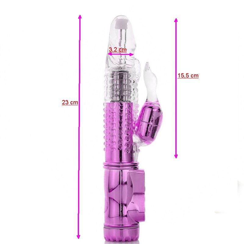 DEVICES VIBRATION BALS Rotation violet-metalic