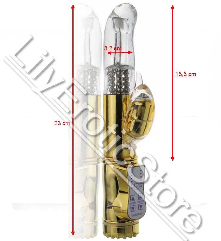 Vibration-G  balls vibrator rotation Gold