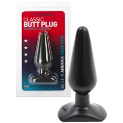 Black Butt Plug Medium-1240