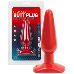 Butt Plug Red-Slim Medium-1690