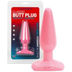 Butt Plug Pink-slim Medium-1554