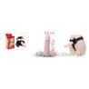 Vibrating Strap On - 185x42mm. Flesh