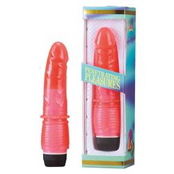 Jelly Vibrator Pink 2-529