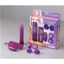 Zestaw clear kit purple-4264
