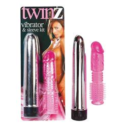 Twinz Vibrator Sleeve Kit -6759