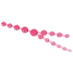 Triple Anal Pleasure Beads Pink-1857