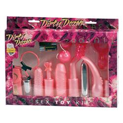 Zesaw Dirty Dozen Sex Toy Kit Pink-1907