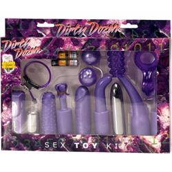 Zestaw Dirty Dozen Sex Toy Kit Purple-1910