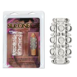 Penis Sleeve Silicone clear-1508
