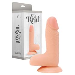 Get Real 6 Inch Flesh -4327