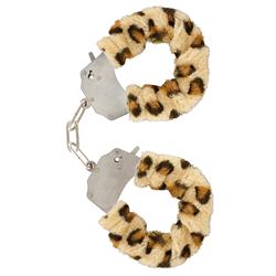 Kajdanki Furry Fun Cuffs Leopard Plush-1895