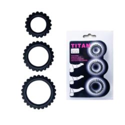 TITAN cock ring set pink
