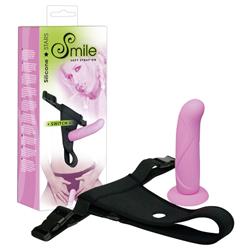 Silicone Strap-On, SMILE pink-6847
