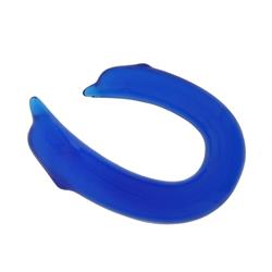 Double Ended Dolphin - Clear Blue-6373