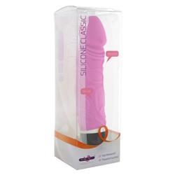 Silicone Classic Vibrator pink-4594