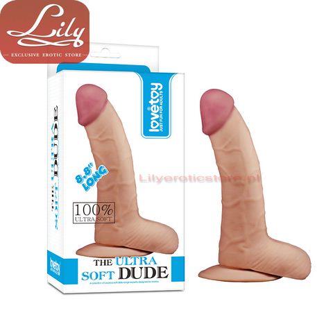 Dildo The Ultra Soft Dude 8,8" Flesh-8844