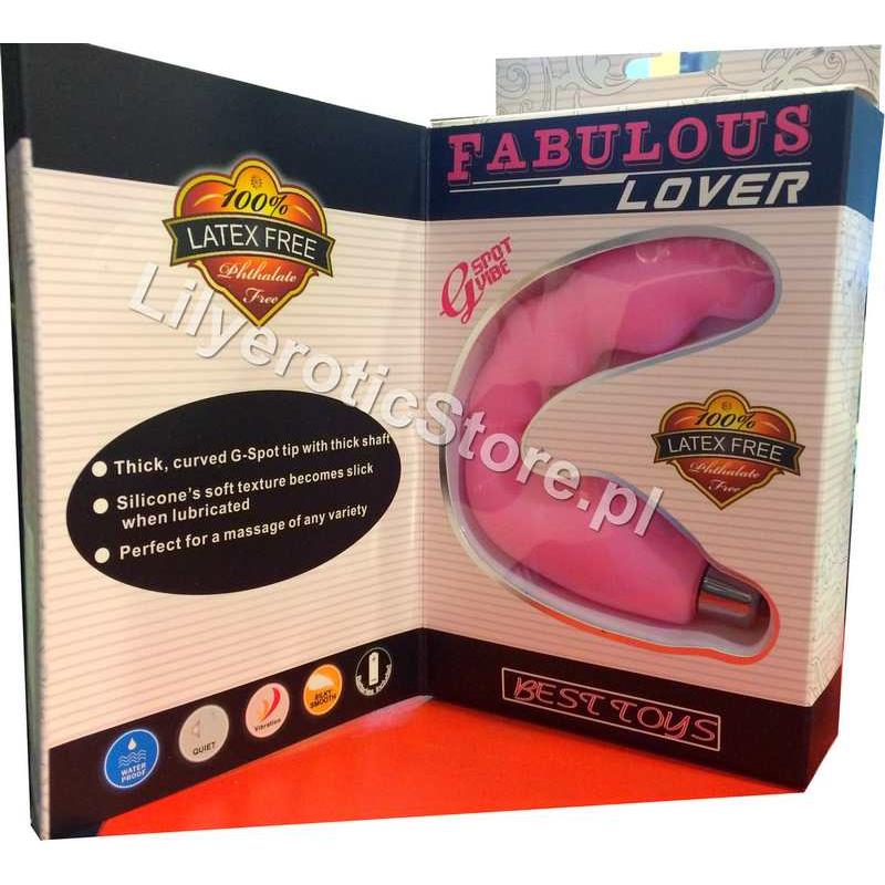 Fabulous Lover Prostate stymulator pink silicone-3439