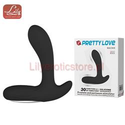 Pretty Love Backie Prostate Stimulator Vibro Black-8021