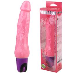 Multi-speed vibrator jelly pink-3726