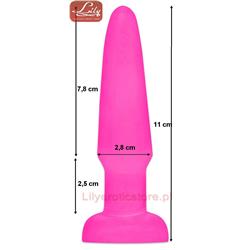 Neon Butt Plug - Pink-8264