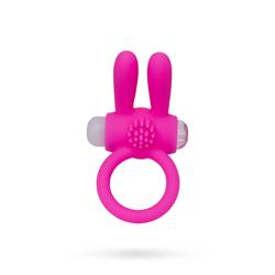 Q-toys Powerful Cock Ring pink vibe-9421