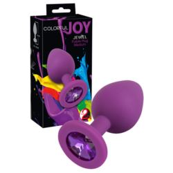 Korek analny Joy Jewel fioletowy