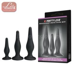 Pretty Love Begginers Mini Anal Kit Black
