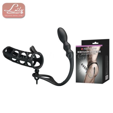 Pretty Love Hercules Penis Sheath Black