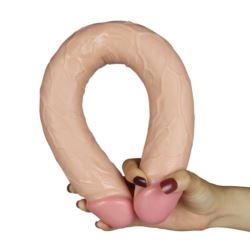 Dildo 45 cm Realistic Slim Ultra  Double Dildo
