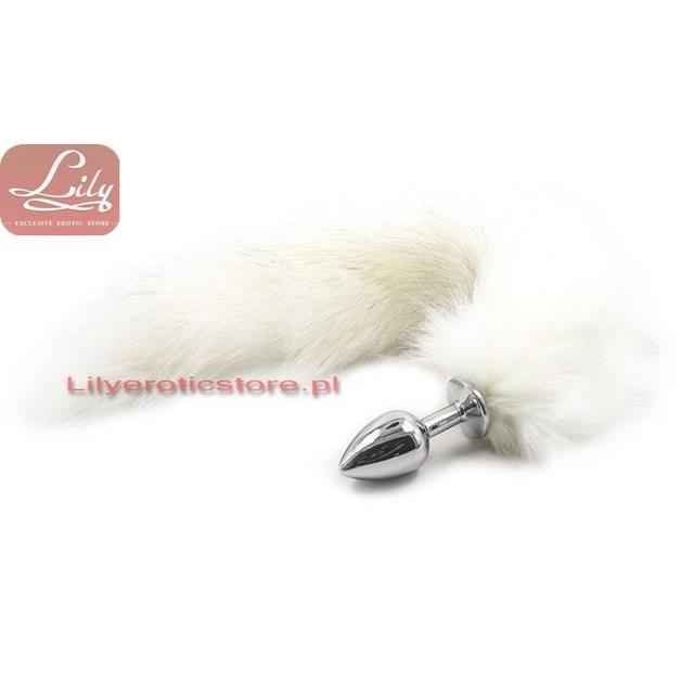 Fox Tail White -9129