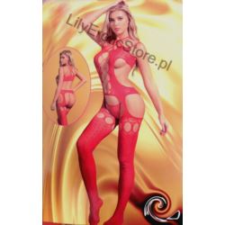 Bodystocking 1086 red S/L