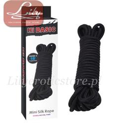 Mini Silk Rope Cotton 10M Black-9880