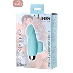 JOS 782004 Finger vibro Sleeve TWITY silicone Blue-9891