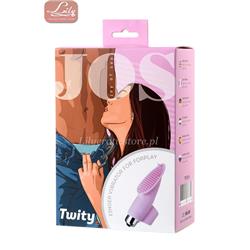JOS 782006 Finger vibro Sleeve TWITY silicone pink-9888